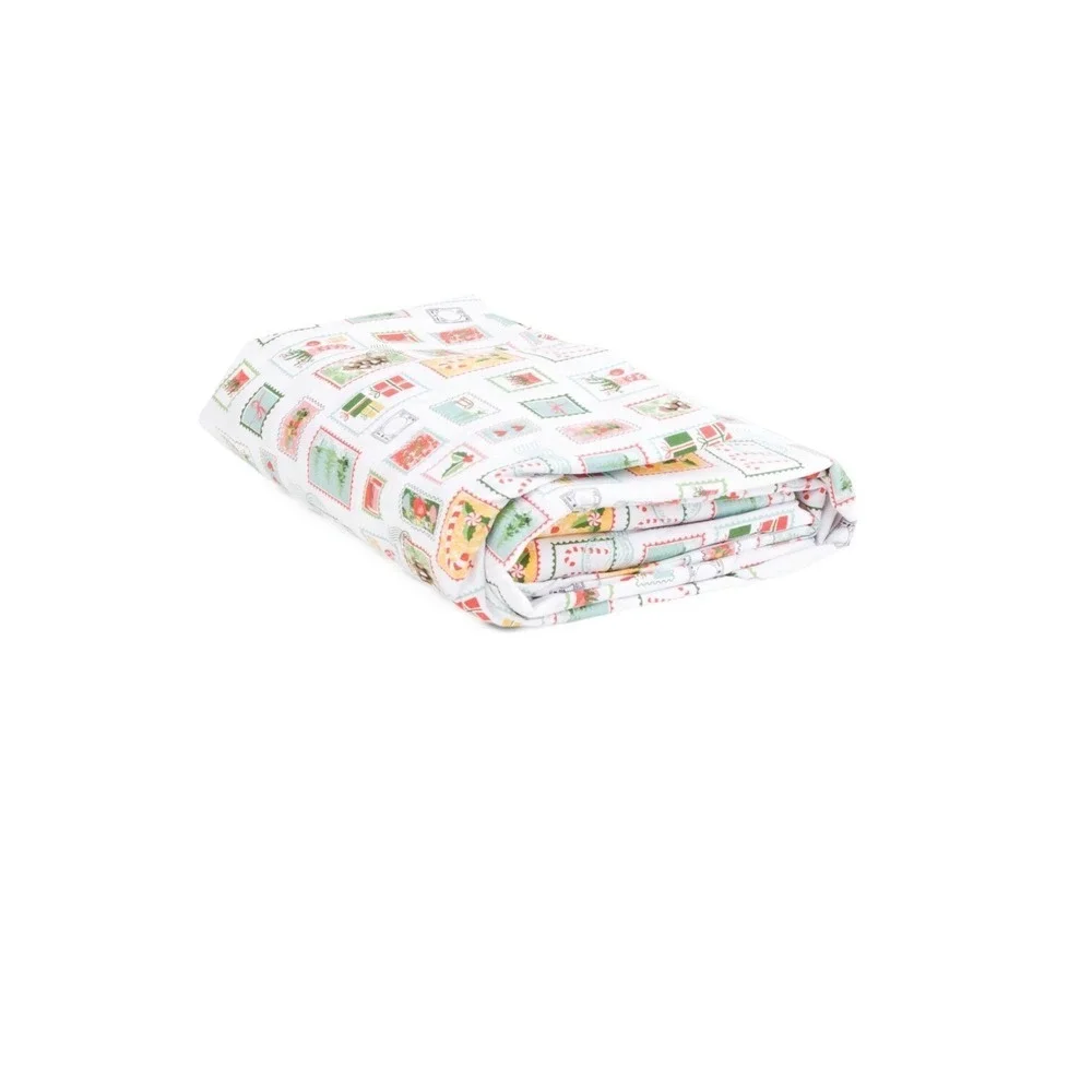 Jingles Joy Holiday Stamps Queen Sheet Set‎ Festive Christmas Print NWT